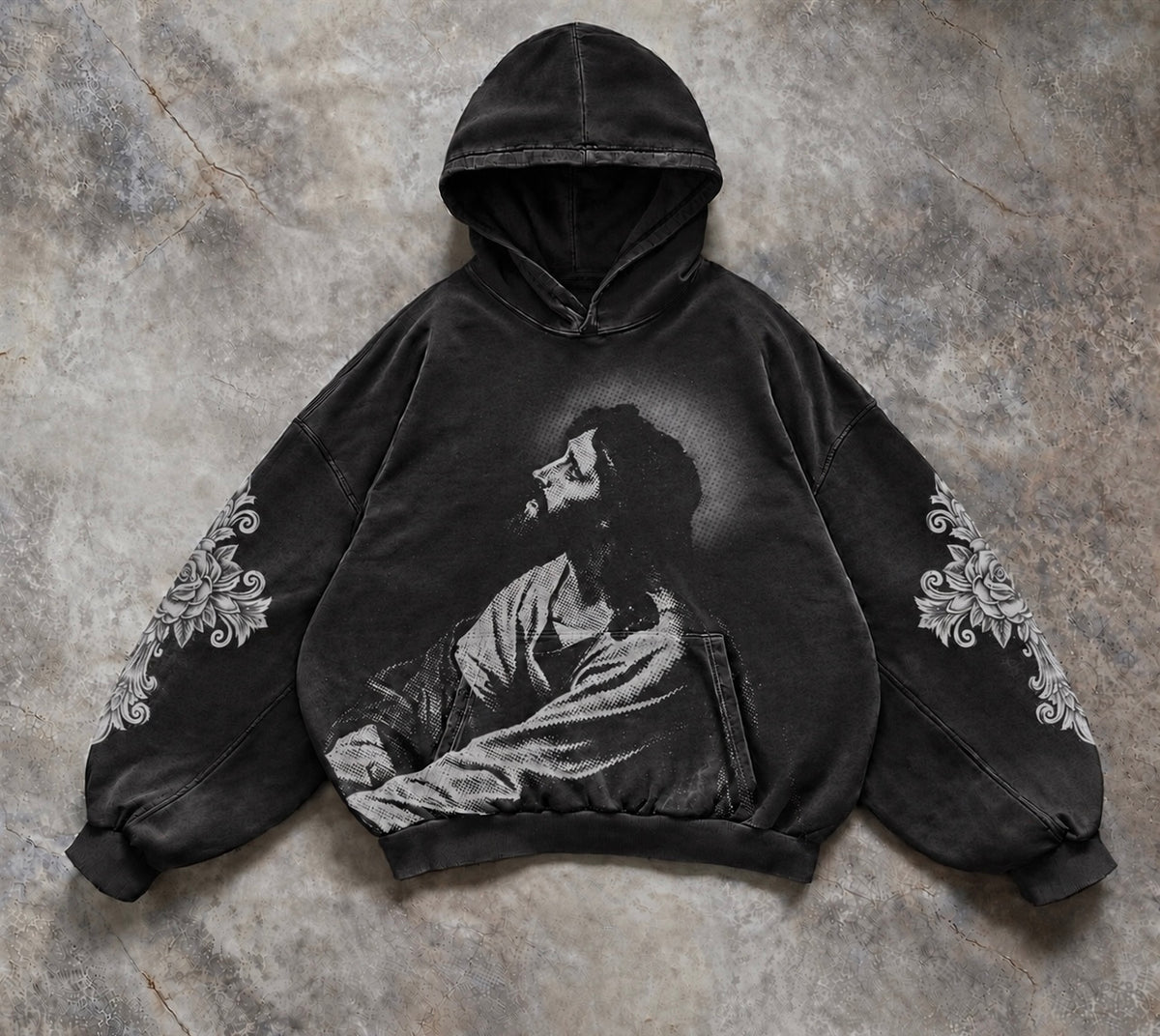 Thy Will Be Done Hoodie Black